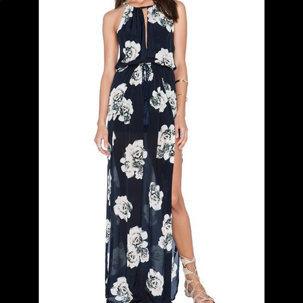 Winston Winter Floral Maxi Dress